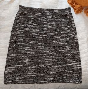 Loft Patterned Stretch Skirt